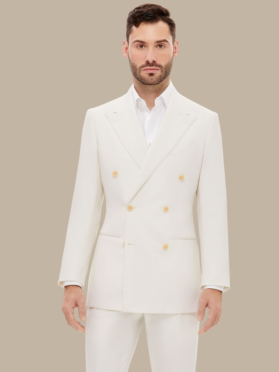 Enzo's Ivory Suit